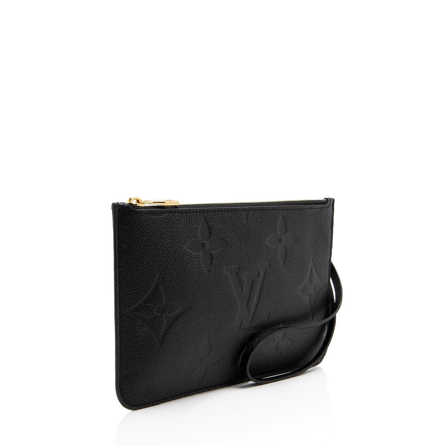 Louis Vuitton Giant Monogram Empreinte Neverfull MM Pochette (SHF-hWk5p3)