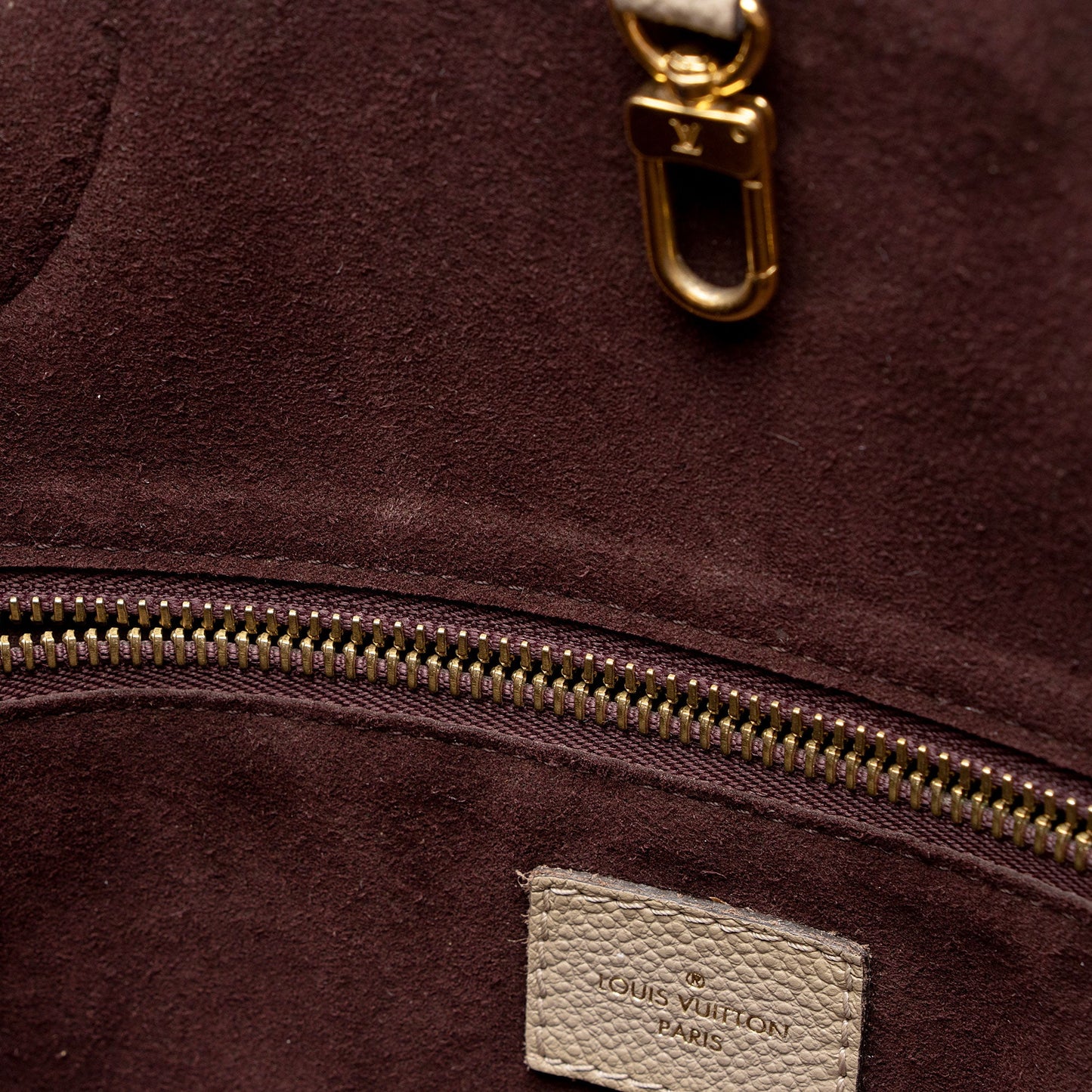 Louis Vuitton Giant Monogram Empreinte Neverfull MM Tote (SHF-1Uqs4X)