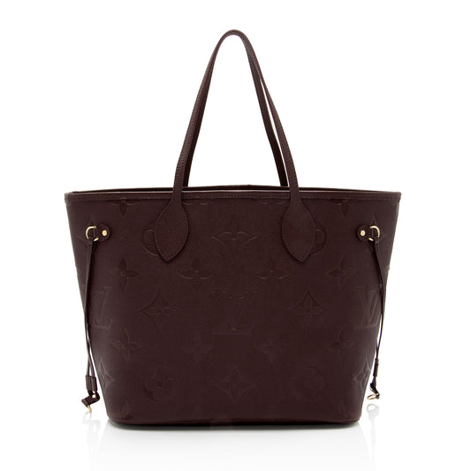 Louis Vuitton Giant Monogram Empreinte Neverfull MM Tote (SHF-FEgTMb)