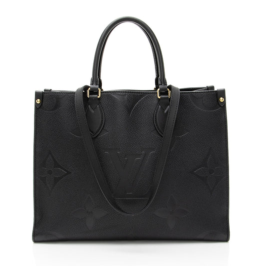 Louis Vuitton Giant Monogram Empreinte Onthego MM Tote