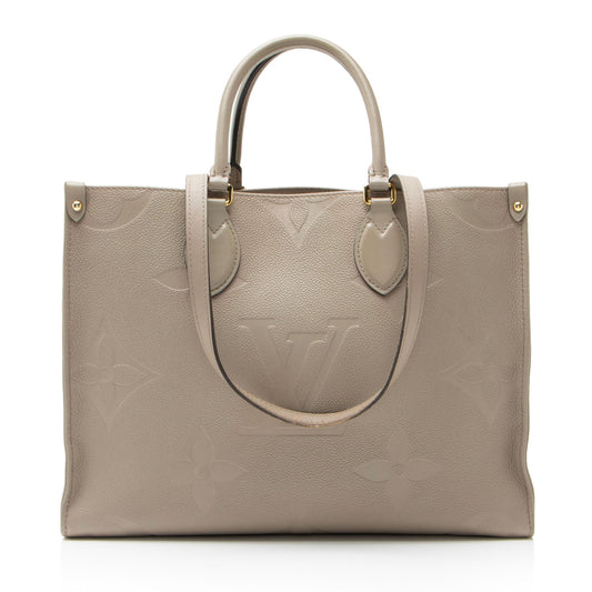 Louis Vuitton Giant Monogram Empreinte Onthego MM Tote
