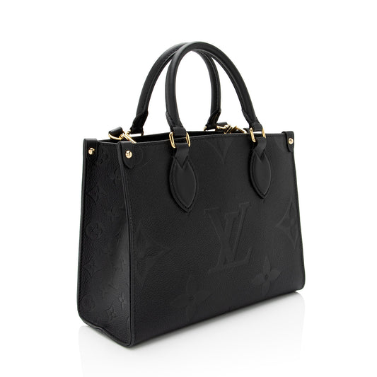 Louis Vuitton Giant Monogram Empreinte Onthego PM Tote (SHF-wiRvkc)