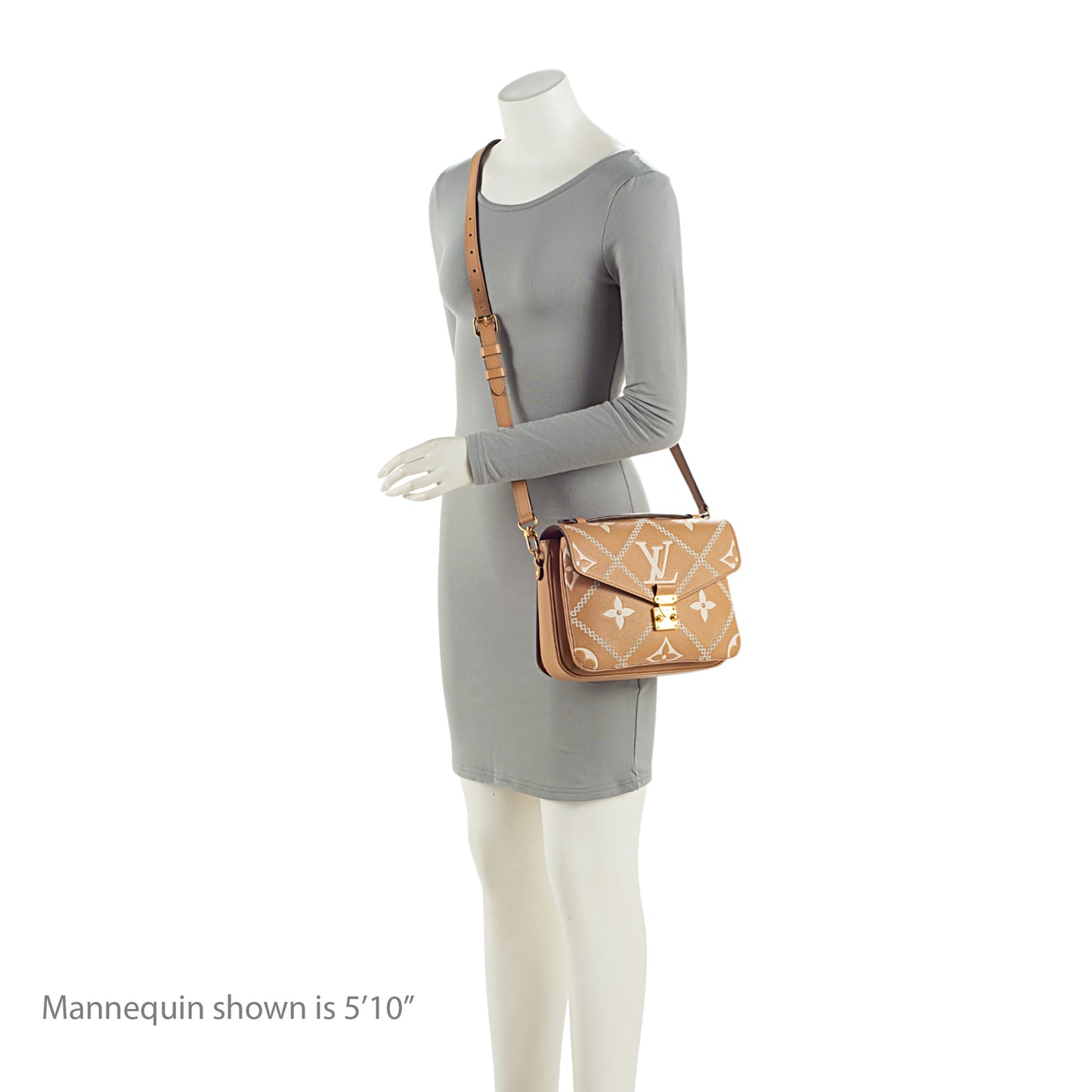 Louis Vuitton Giant Monogram Empreinte Broderies Pochette Metis Shoulder Bag (SHF-lDl23L)