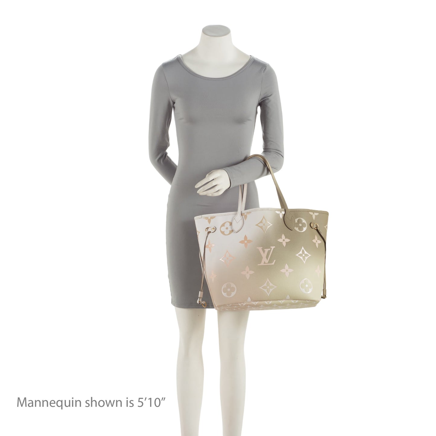 Louis Vuitton Giant Monogram Empreinte Spring In The City Neverfull MM Tote (SHF-DaaGml)