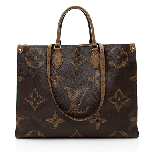 Louis Vuitton Giant Monogram Onthego GM Tote (SHF-20178)