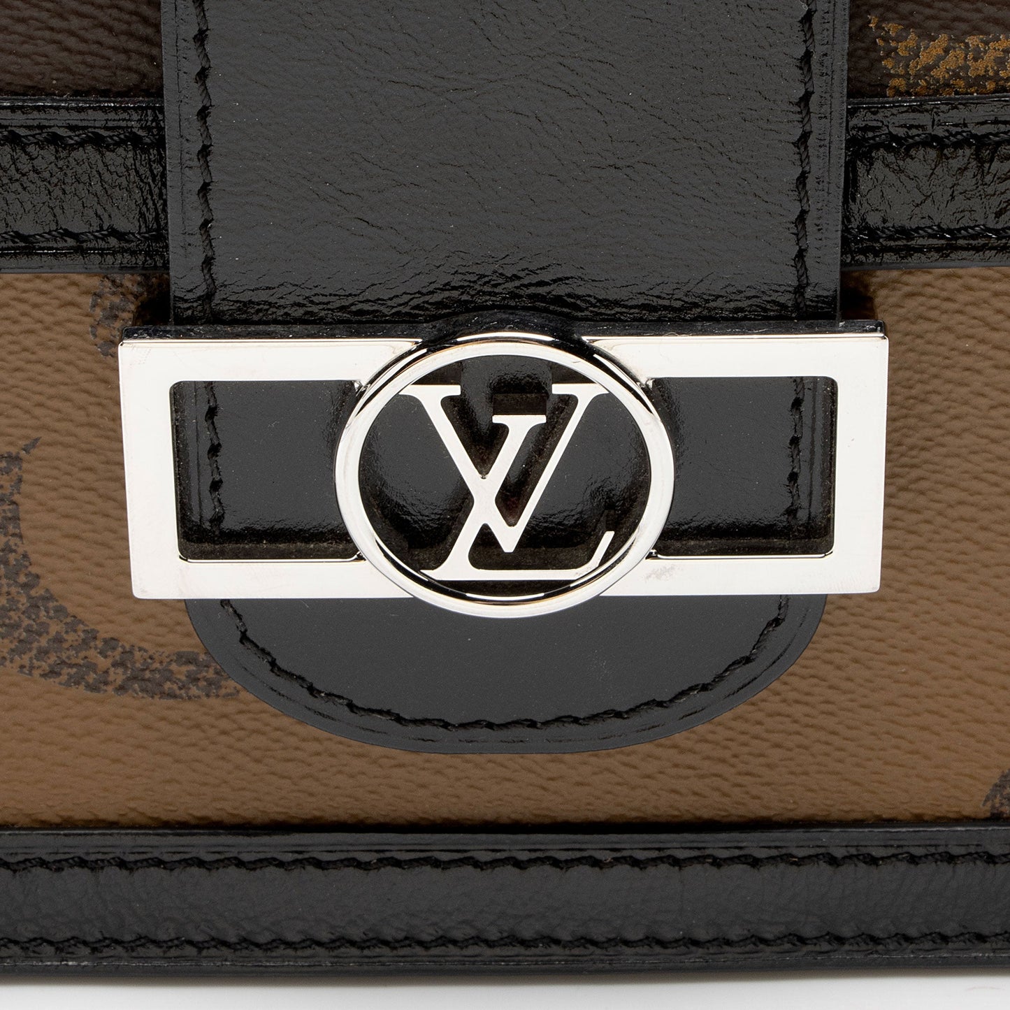 Louis Vuitton Giant Reverse Monogram Dauphine MM Shoulder Bag