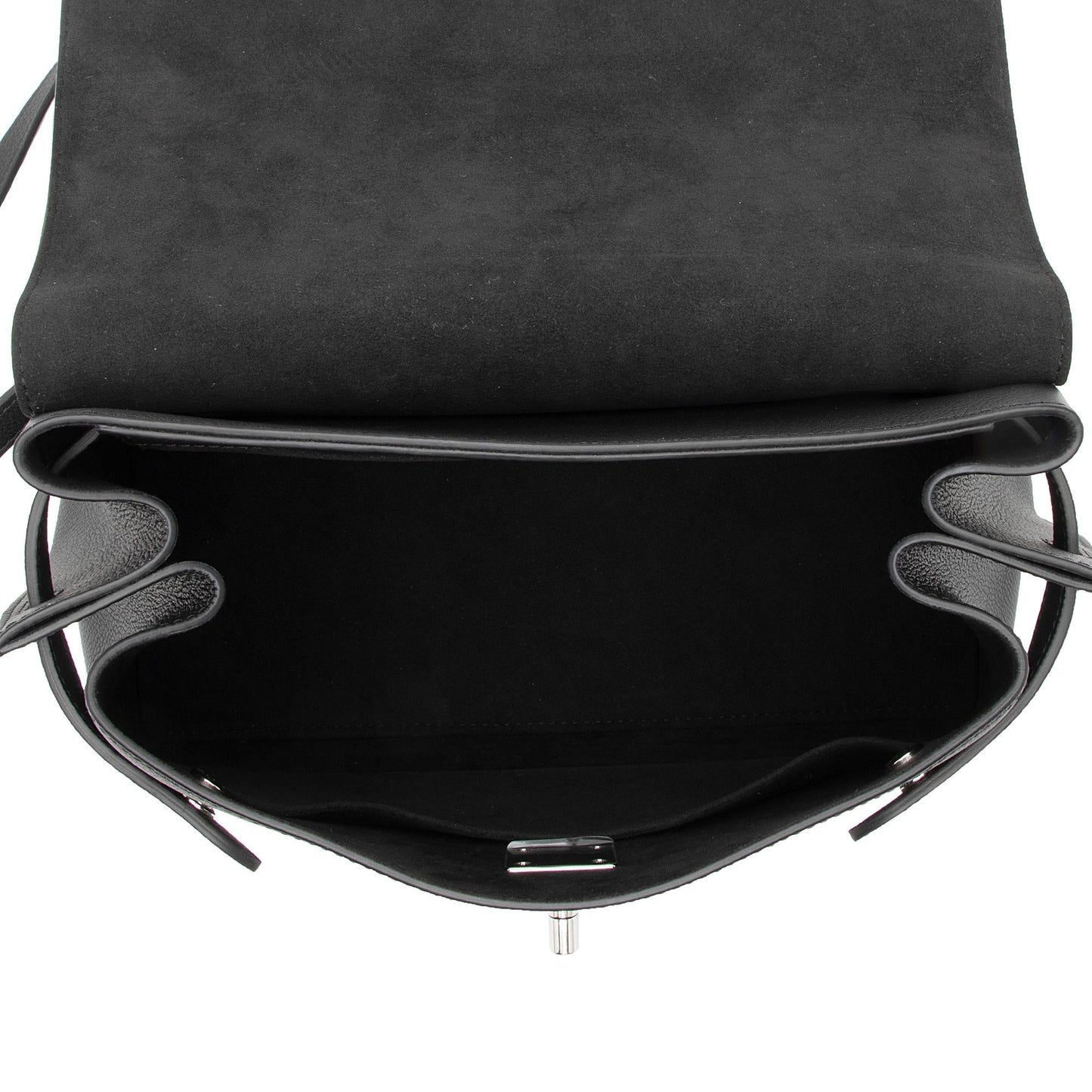 Louis Vuitton Grained Calfskin Lockme Ever MM Satchel (SHF-wlXBsa)