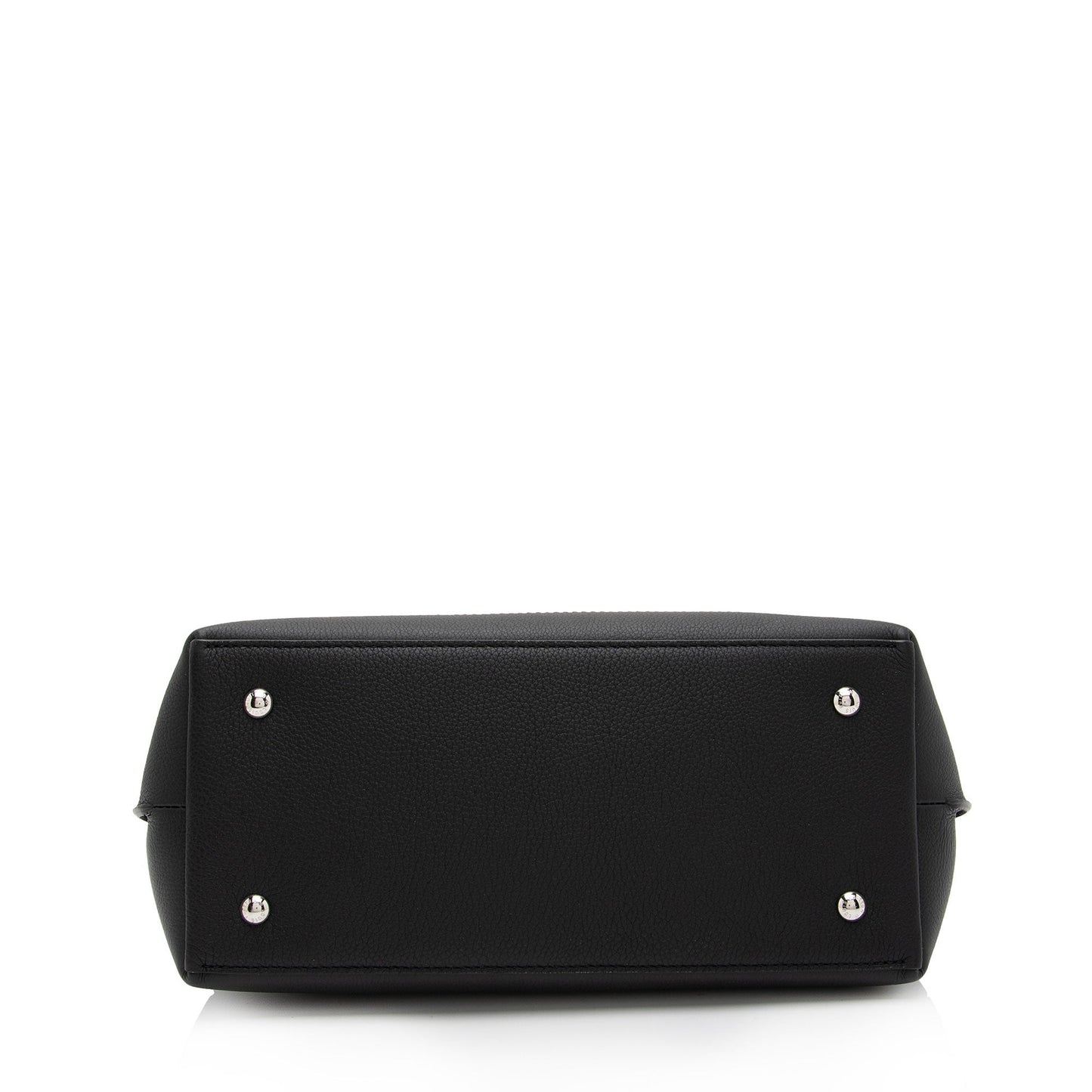 Louis Vuitton Grained Calfskin Lockme Ever MM Satchel (SHF-xxWmqD)