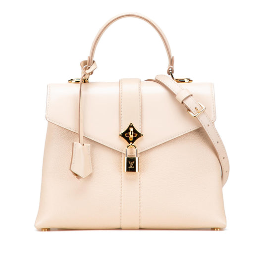 Louis Vuitton Grained Smooth Calfskin Rose Des Vents PM