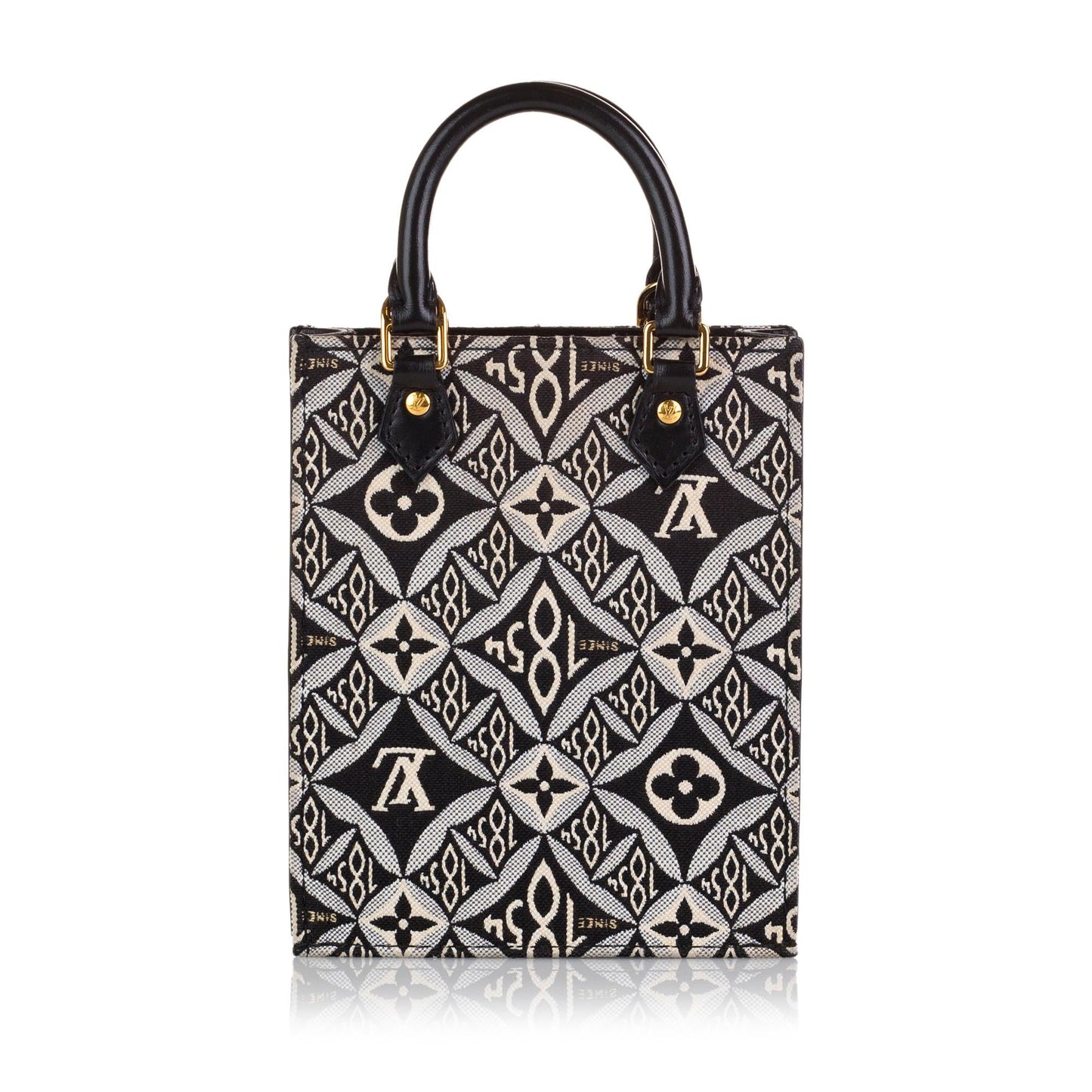 Louis Vuitton Jacquard Petit Sac Plat (SHG-37981)
