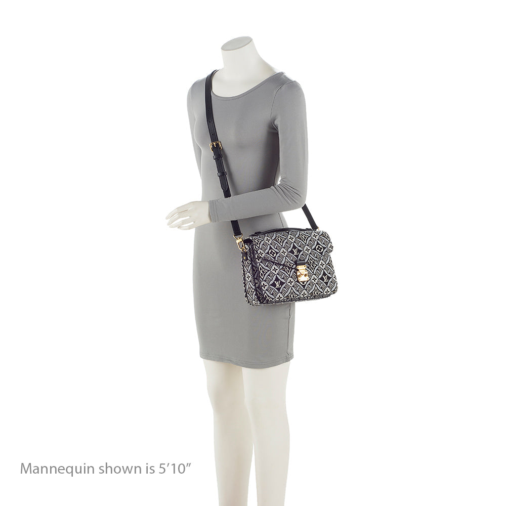 Louis Vuitton Jacquard Since 1854 Pochette Metis Shoulder Bag (SHF-22038)