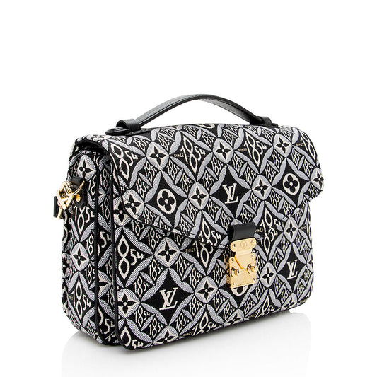 Louis Vuitton Jacquard Since 1854 Pochette Metis Shoulder Bag (SHF-22038)