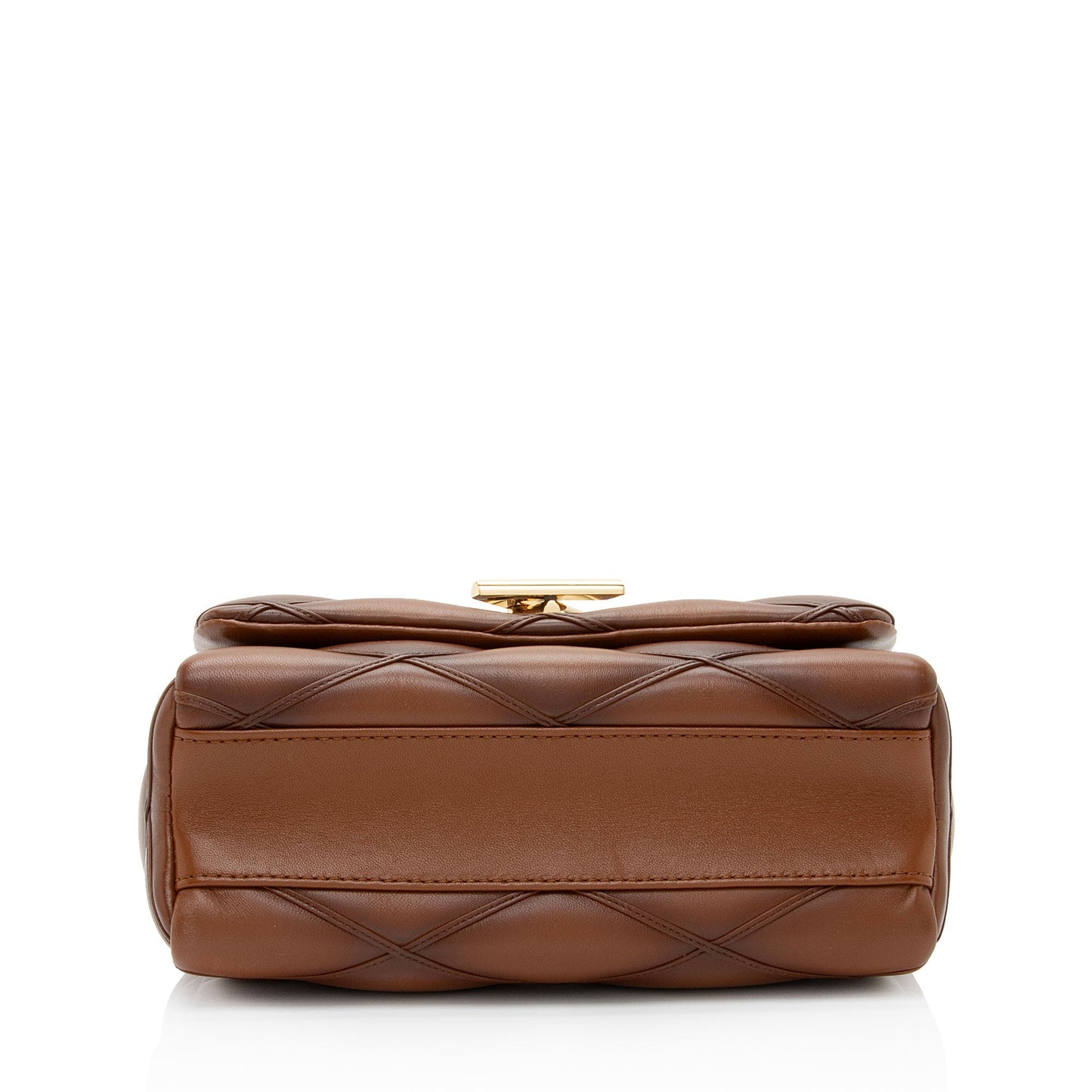 Louis Vuitton Lambskin Malletage GO-14 MM Top Handle (SHF-vVtcbn)