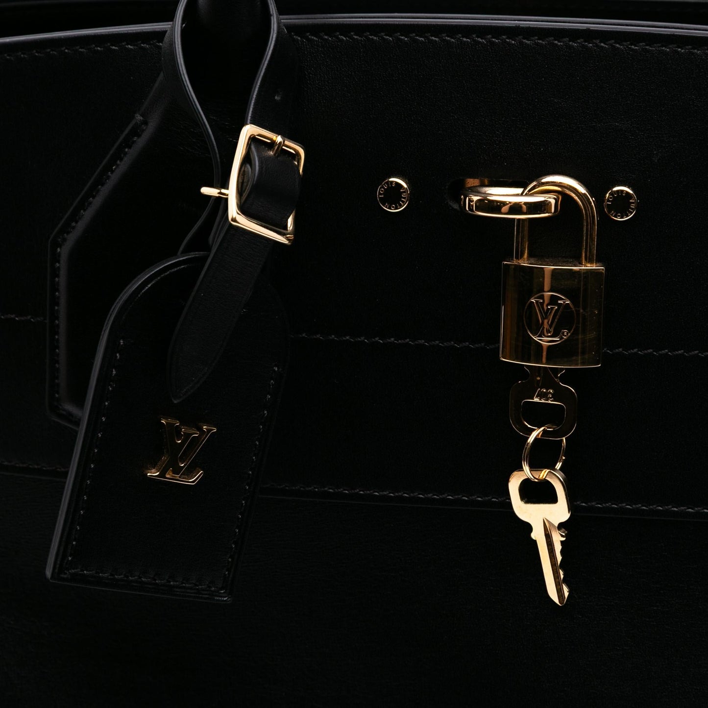 Louis Vuitton Leather City Steamer MM