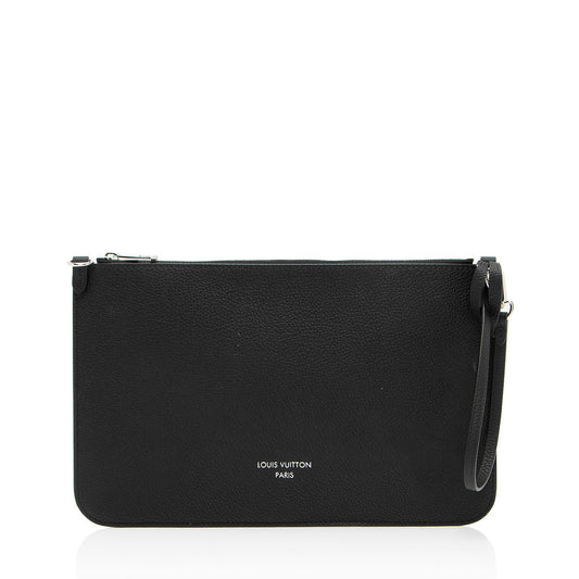 Louis Vuitton Leather Boundless Large Pochette
