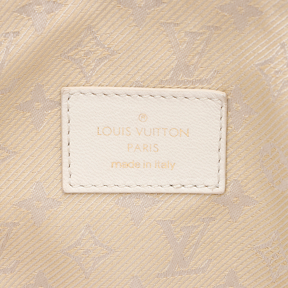 Louis Vuitton Leather Limited Edition Riveting Satchel -  (SHF-15156)