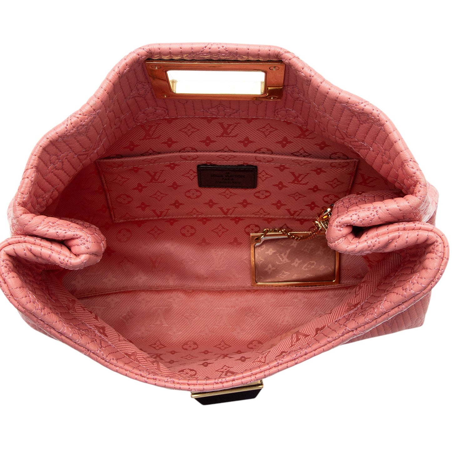 Louis Vuitton Leather Monogram Altair Clutch (SHF-Iyz0F8)