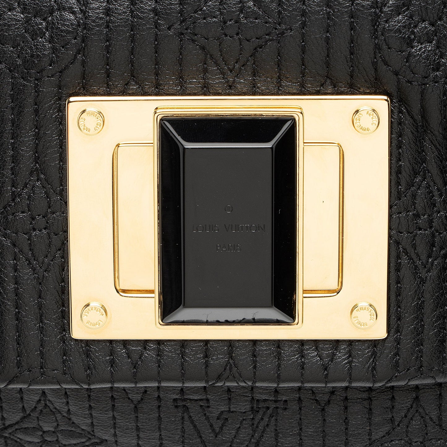 Louis Vuitton Leather Monogram Altair Clutch