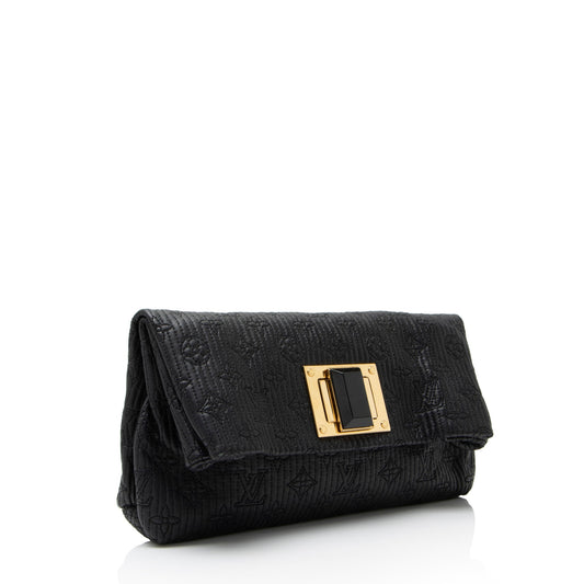 Louis Vuitton Leather Monogram Altair Clutch