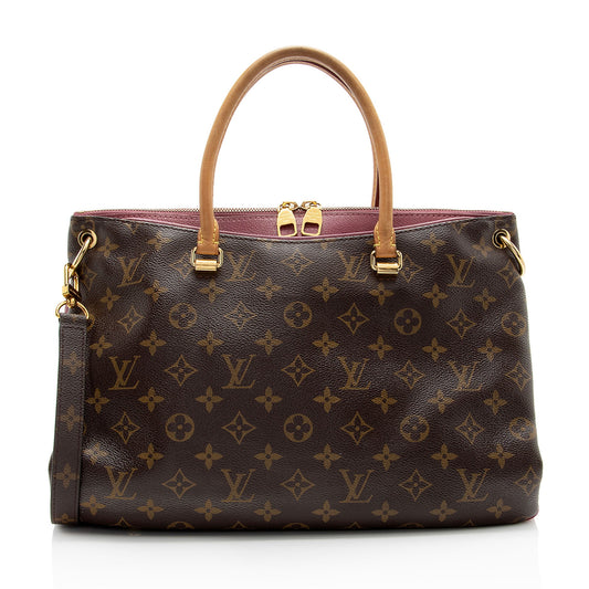 Louis Vuitton Monogram Canvas Pallas Satchel (SHF-xQr4l4)
