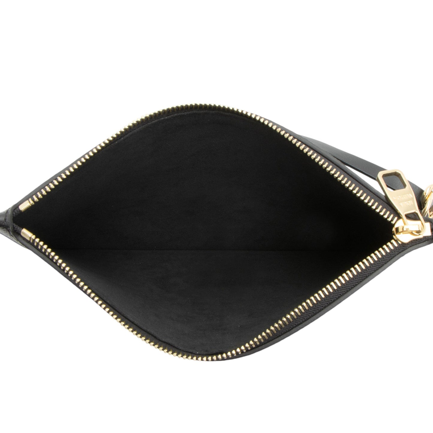Louis Vuitton Leather Neverfull MM Pochette (SHF-UM7SS4)