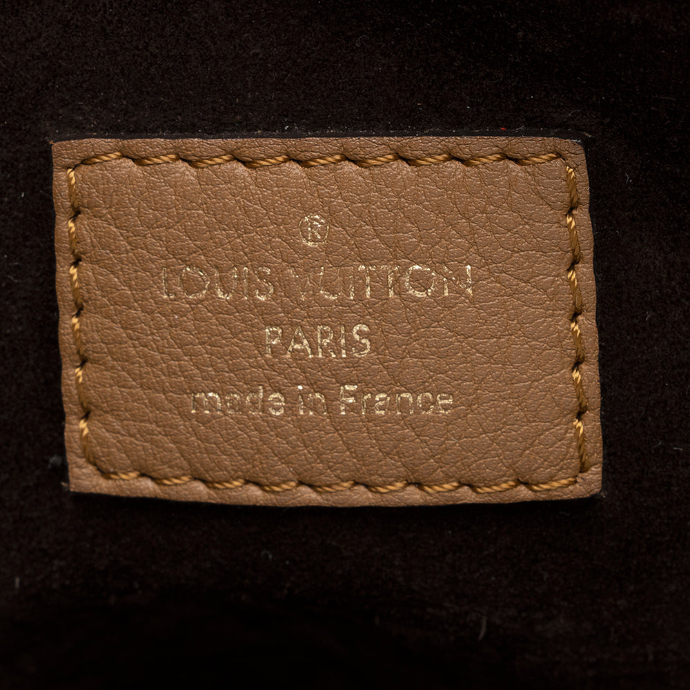 Louis Vuitton Leather Noisette Parnassea Bagatelle Shoulder Bag