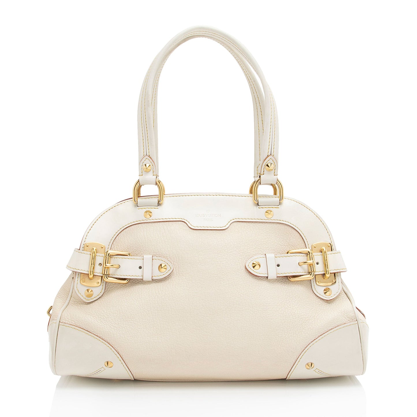 Louis Vuitton Leather Suhali Le Radieux Satchel (SHF-Ldp67d)