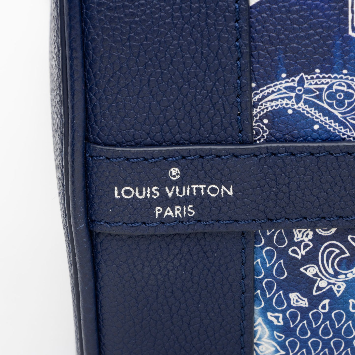 Louis Vuitton Limited Edition Bandana Leather Randonnee PM Backpack