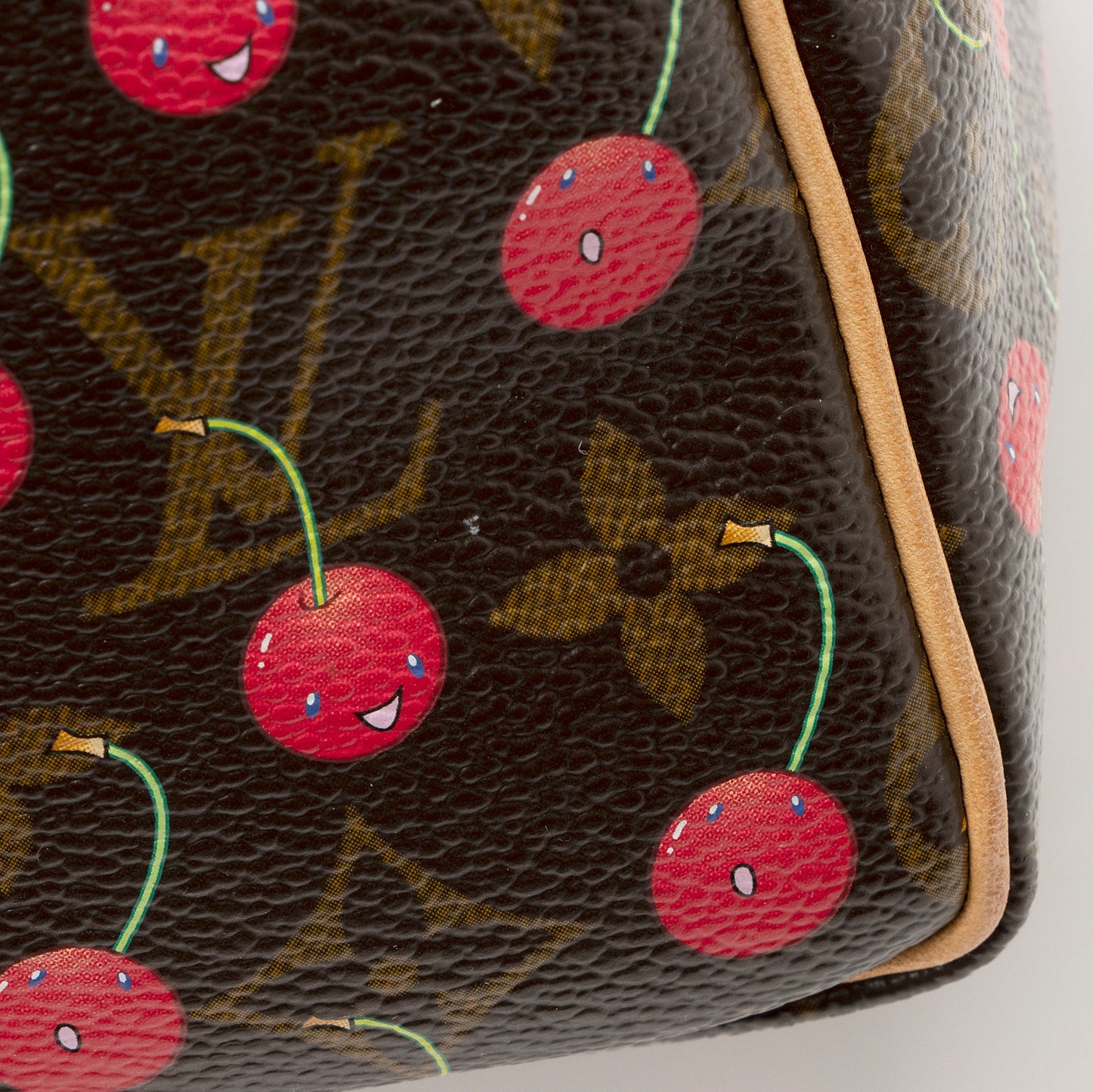 Louis Vuitton Limited Edition Cerises Speedy 25 Satchel (SHF-22166)