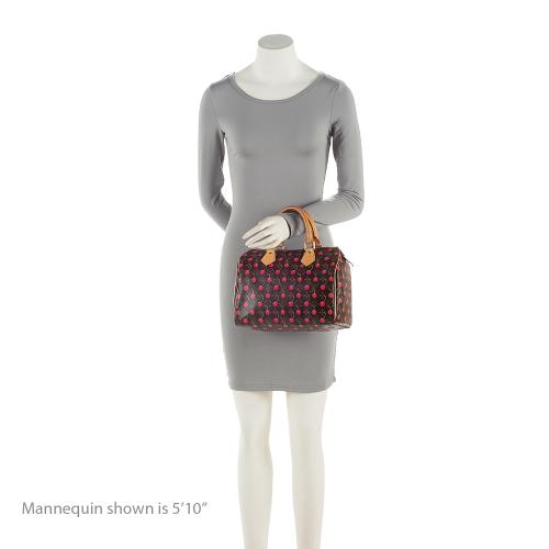 Louis Vuitton Limited Edition Cerises Speedy 25 Satchel (SHF-22619)