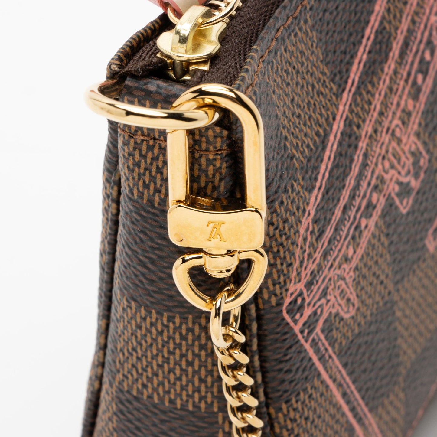 Louis Vuitton Limited Edition Christmas Animation Mini Pochette Accessoires