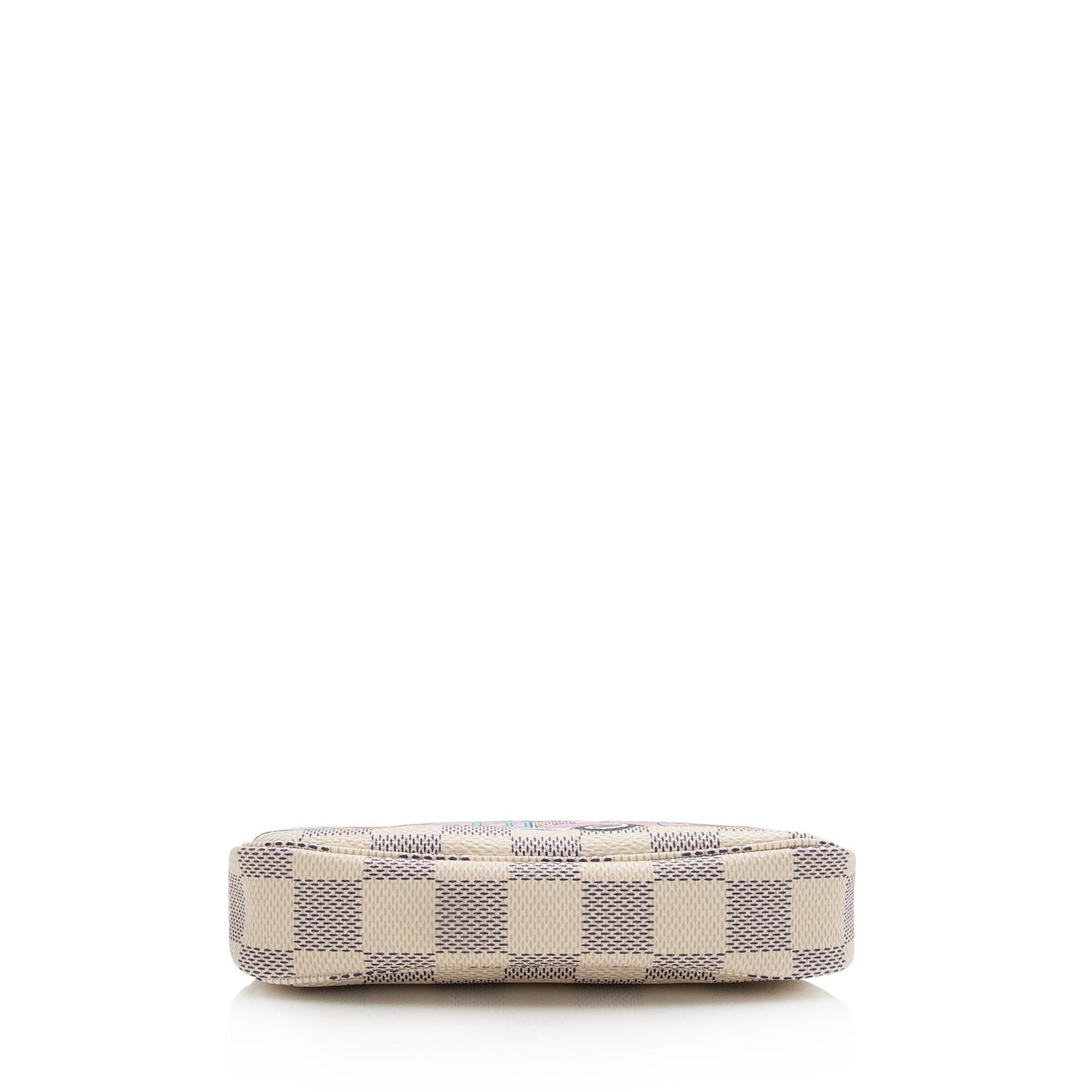 Louis Vuitton Limited Edition Damier Azur Animation Hollywood Mini Pochette Accessoires (SHF-22690)