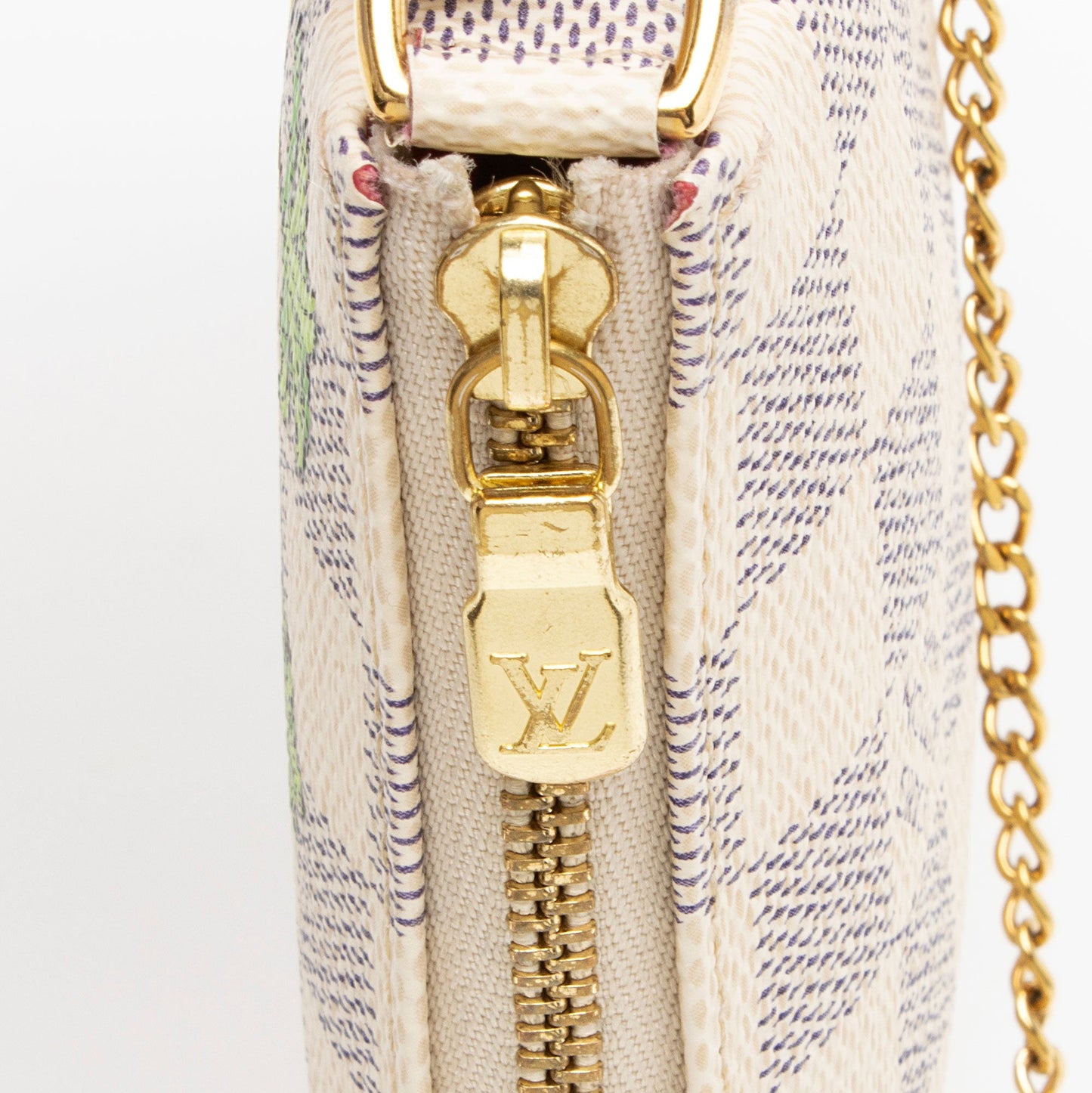 Louis Vuitton Limited Edition Damier Azur Vivienne Hollywood Mini Pochette Accessoires