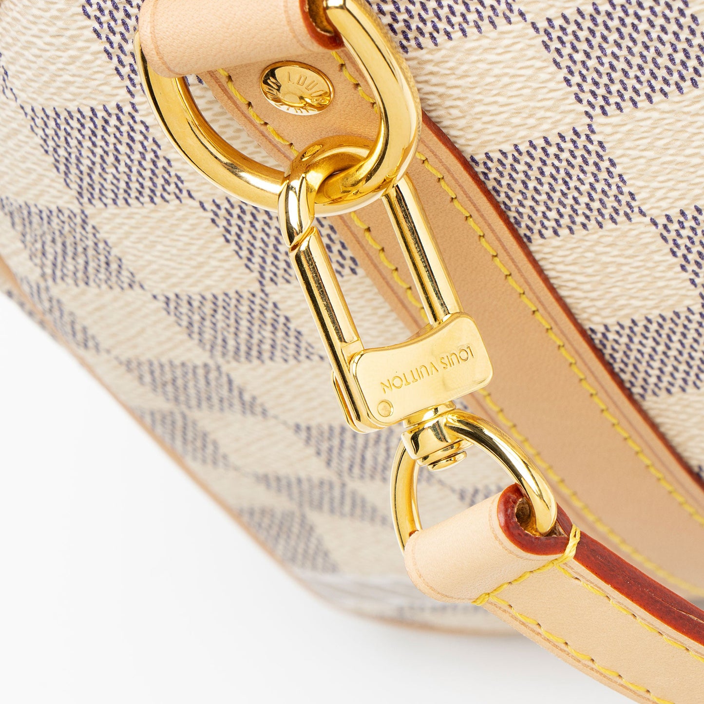 Louis Vuitton Limited Edition Damier Azur Nautical Speedy Bandouliere 25 Satchel