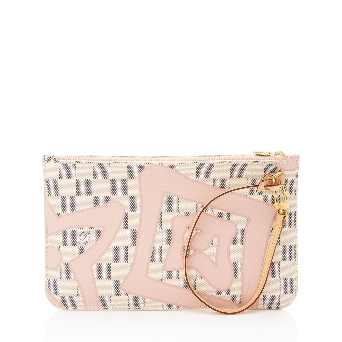 Louis Vuitton Limited Edition Damier Azur Tahitienne Neverfull MM Pochette