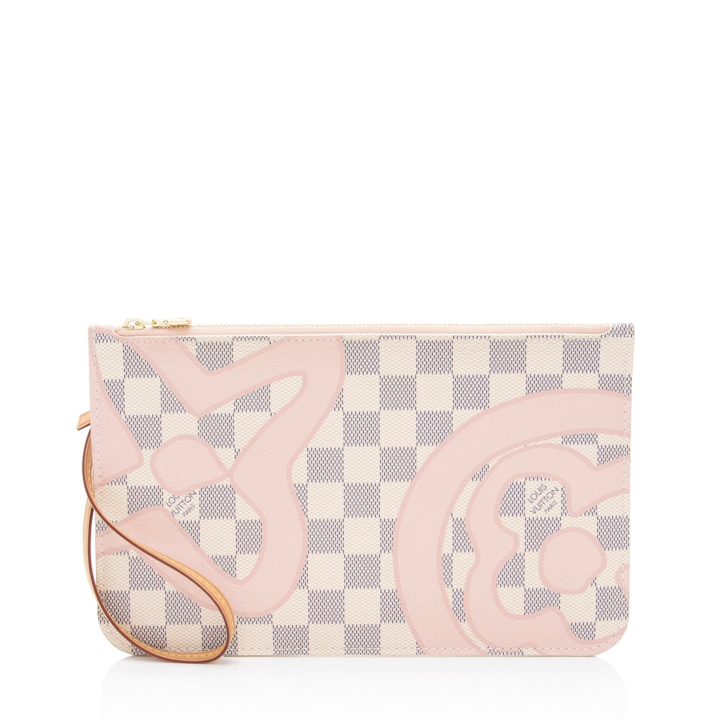 Louis Vuitton Limited Edition Damier Azur Tahitienne Neverfull MM Pochette