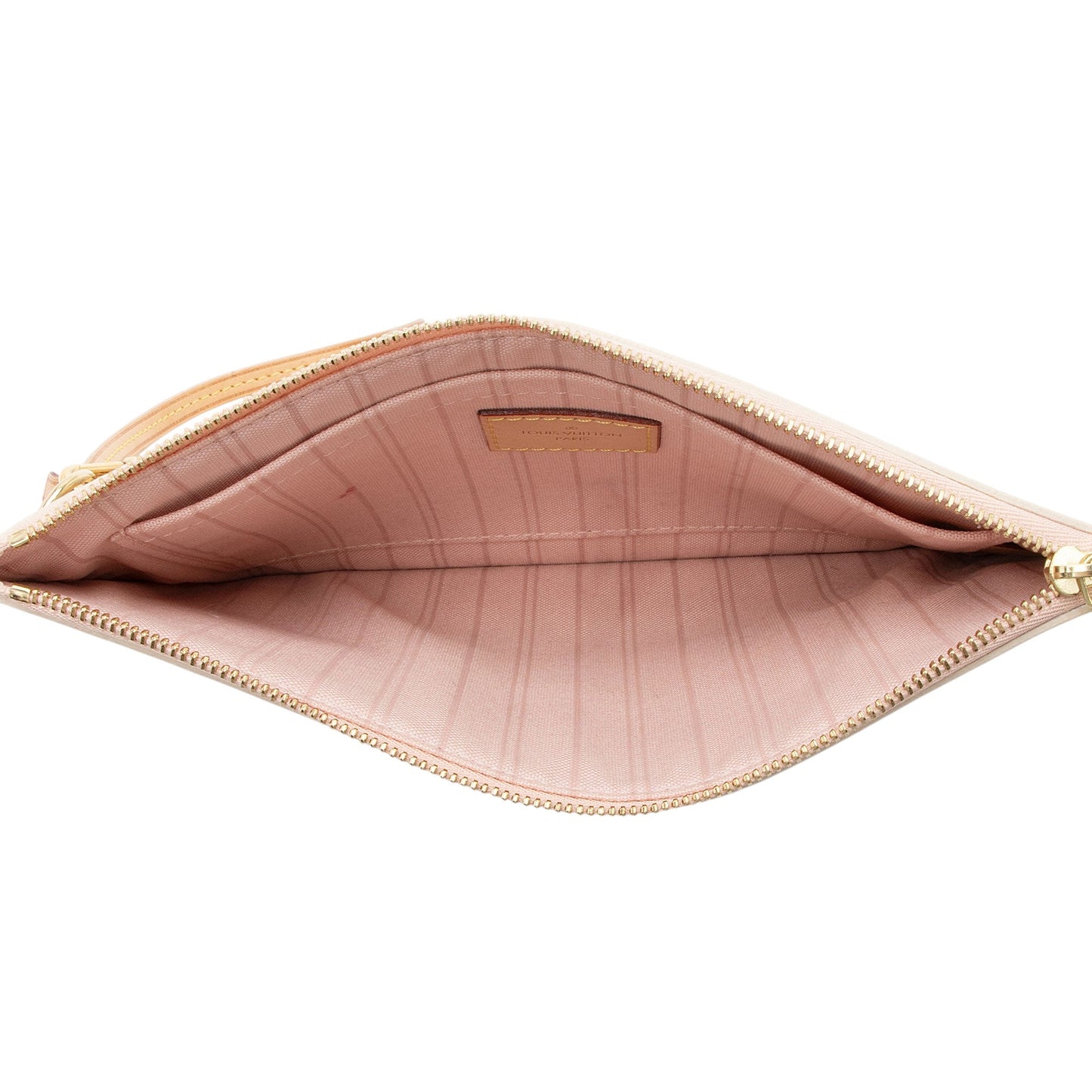 Louis Vuitton Limited Edition Damier Azur Tahitienne Neverfull MM Pochette