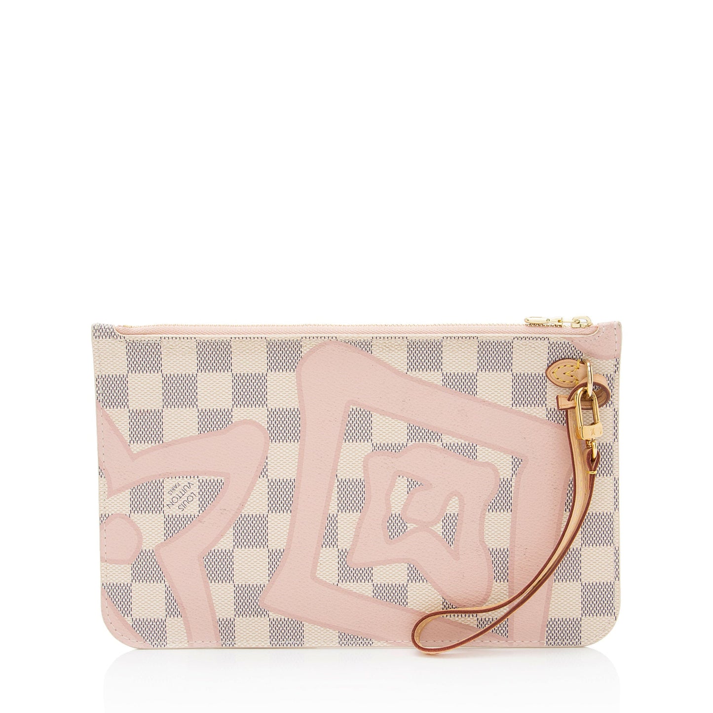 Louis Vuitton Limited Edition Damier Azur Tahitienne Neverfull MM Pochette