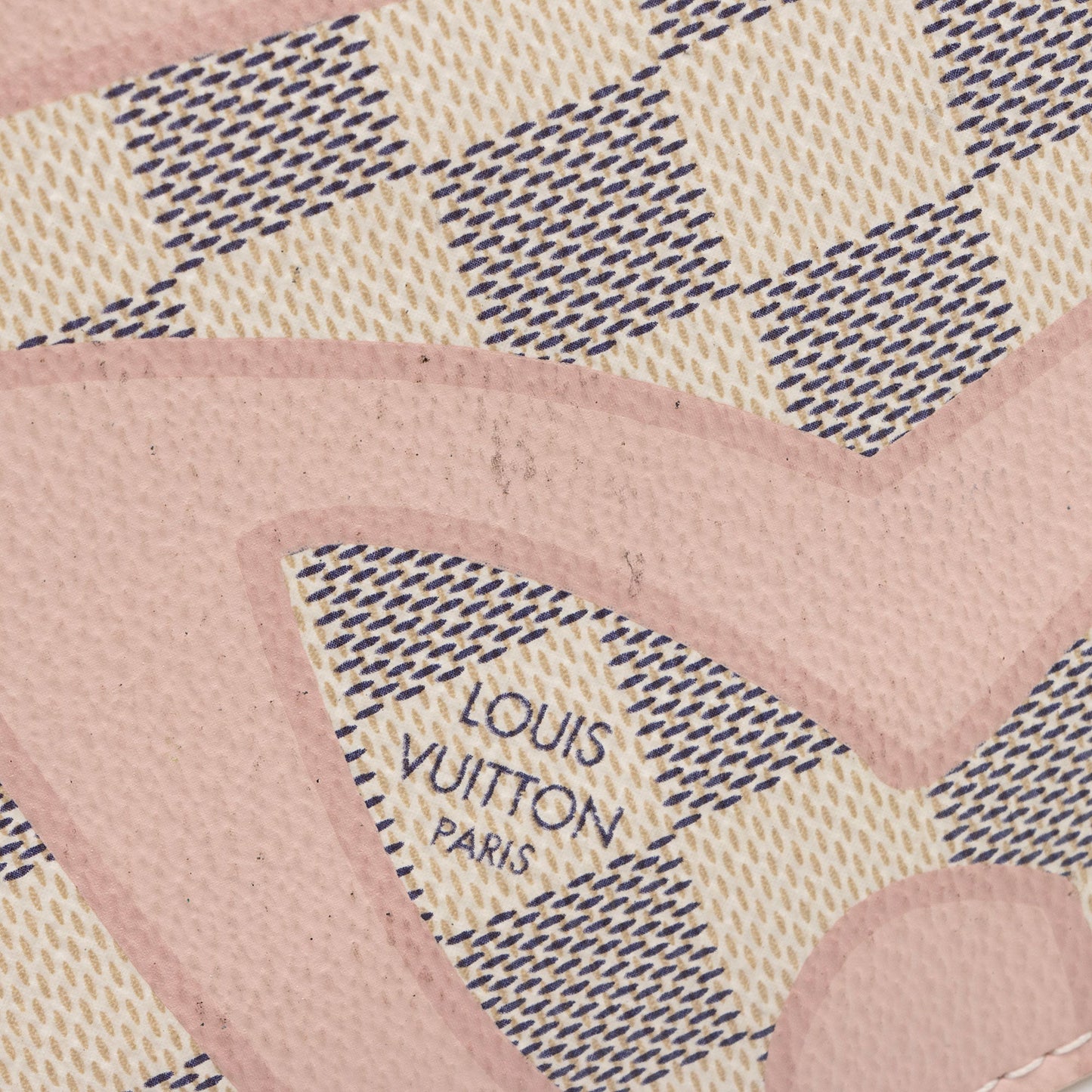Louis Vuitton Limited Edition Damier Azur Tahitienne Neverfull MM Pochette