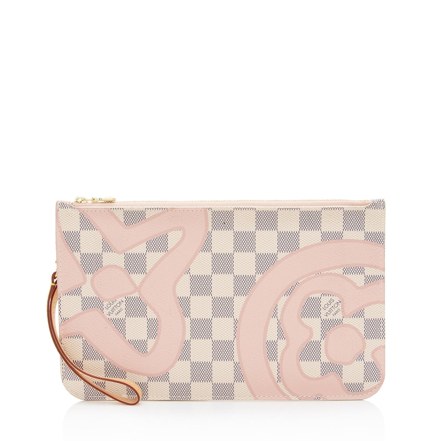 Louis Vuitton Limited Edition Damier Azur Tahitienne Neverfull MM Pochette