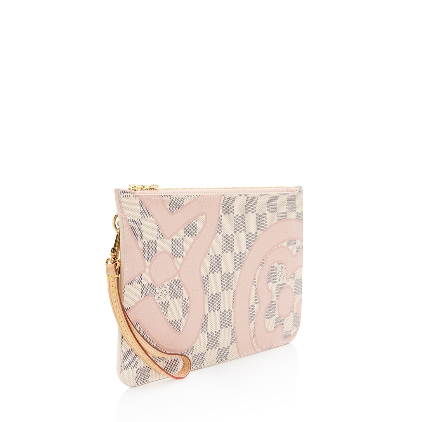 Louis Vuitton Limited Edition Damier Azur Tahitienne Neverfull MM Pochette