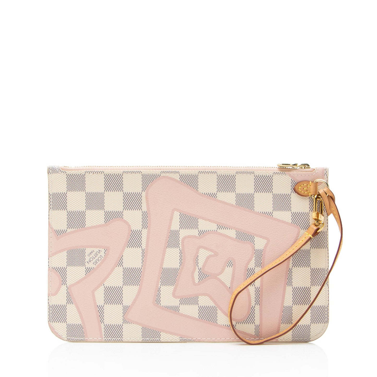 Louis Vuitton Limited Edition Damier Azur Tahitienne Neverfull MM Pochette