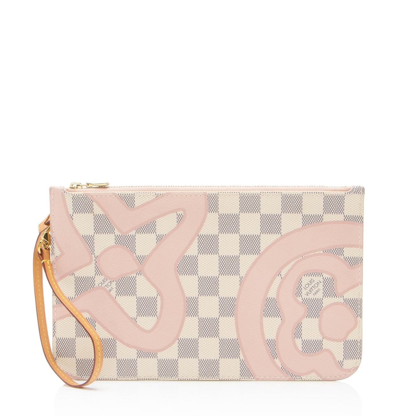 Louis Vuitton Limited Edition Damier Azur Tahitienne Neverfull MM Pochette