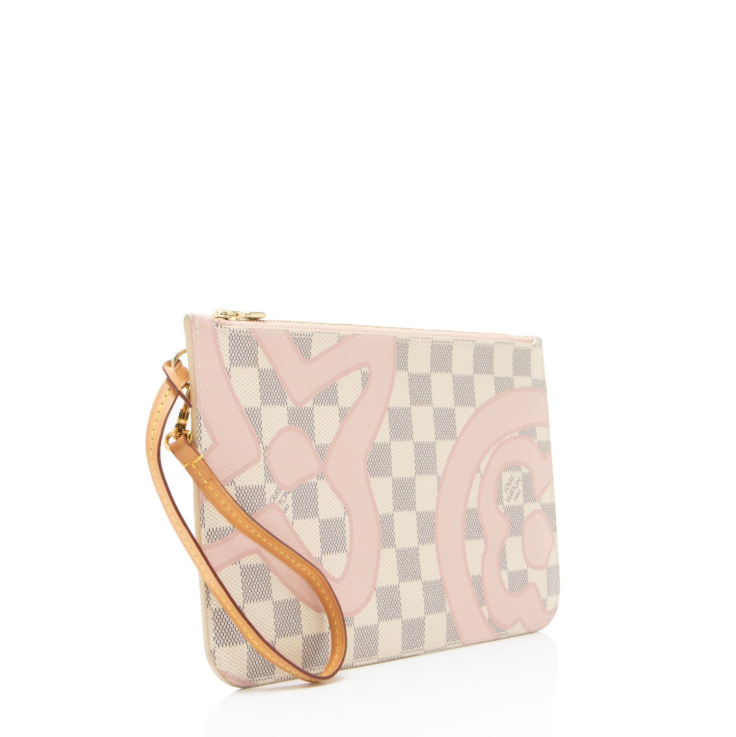 Louis Vuitton Limited Edition Damier Azur Tahitienne Neverfull MM Pochette