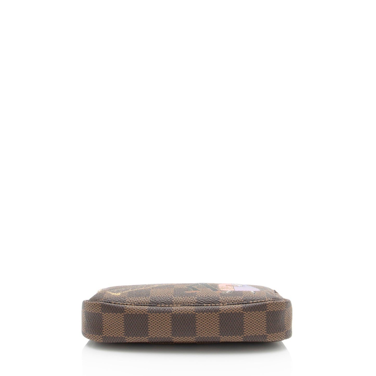 Louis Vuitton Limited Edition Damier Ebene Animation Mini Pochette