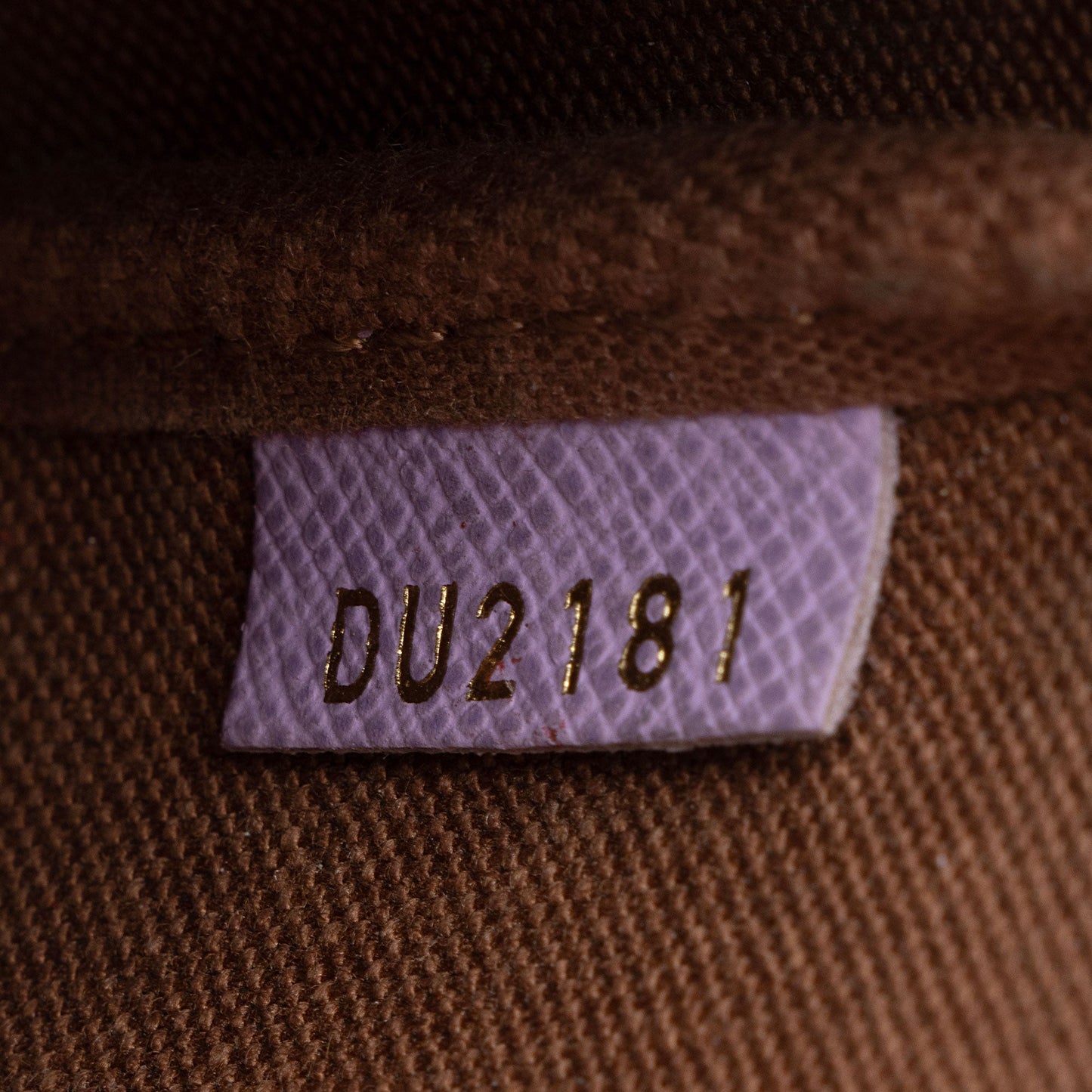 Louis Vuitton Limited Edition Damier Ebene Animation Mini Pochette