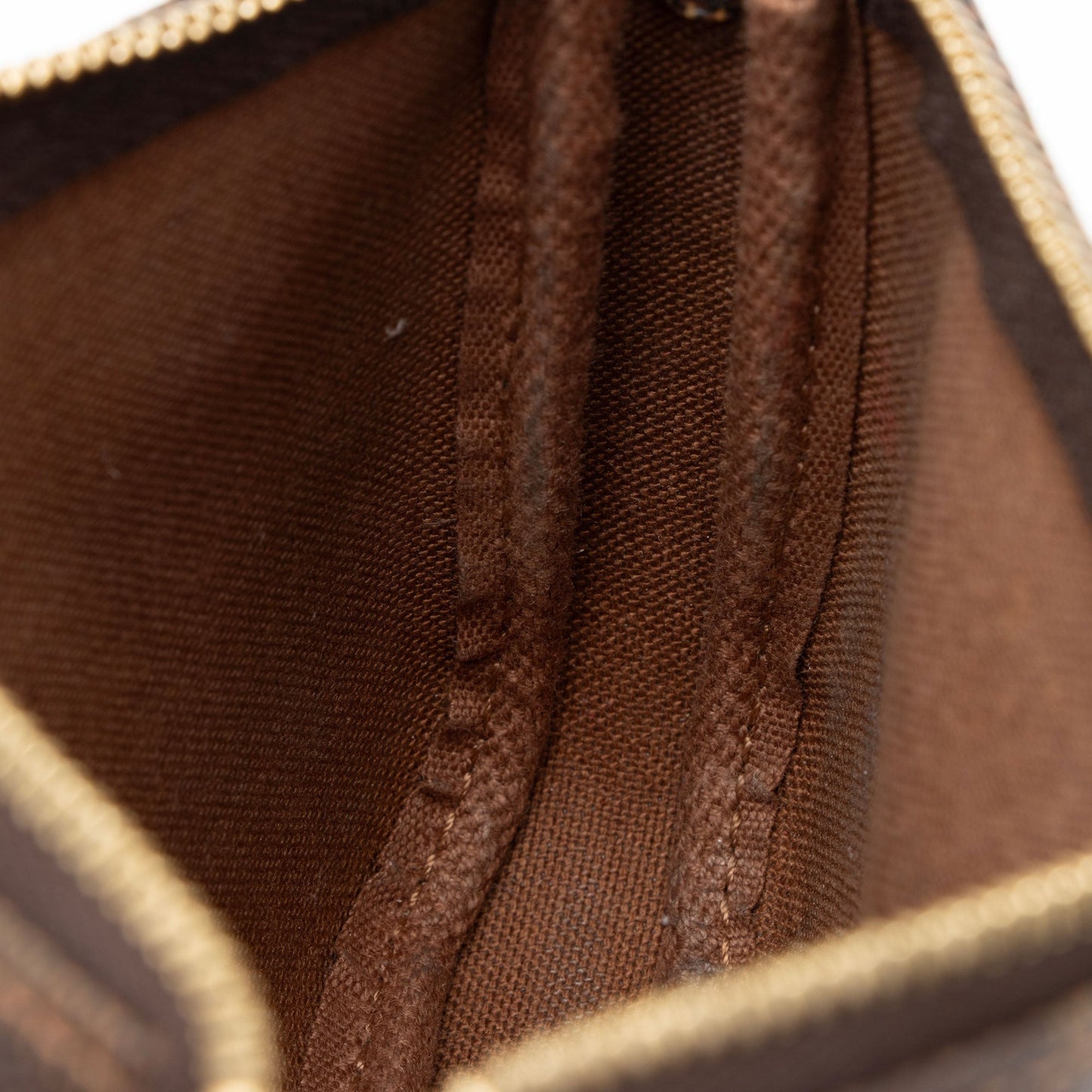 Louis Vuitton Limited Edition Damier Ebene Animation Mini Pochette