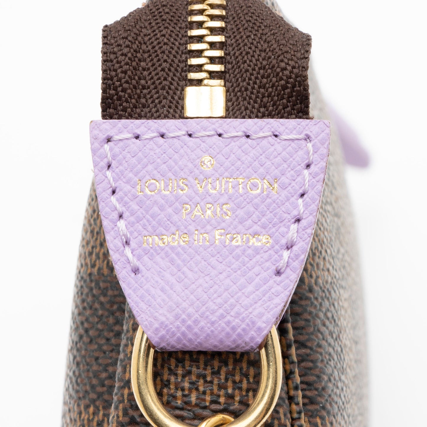 Louis Vuitton Limited Edition Damier Ebene Animation Mini Pochette