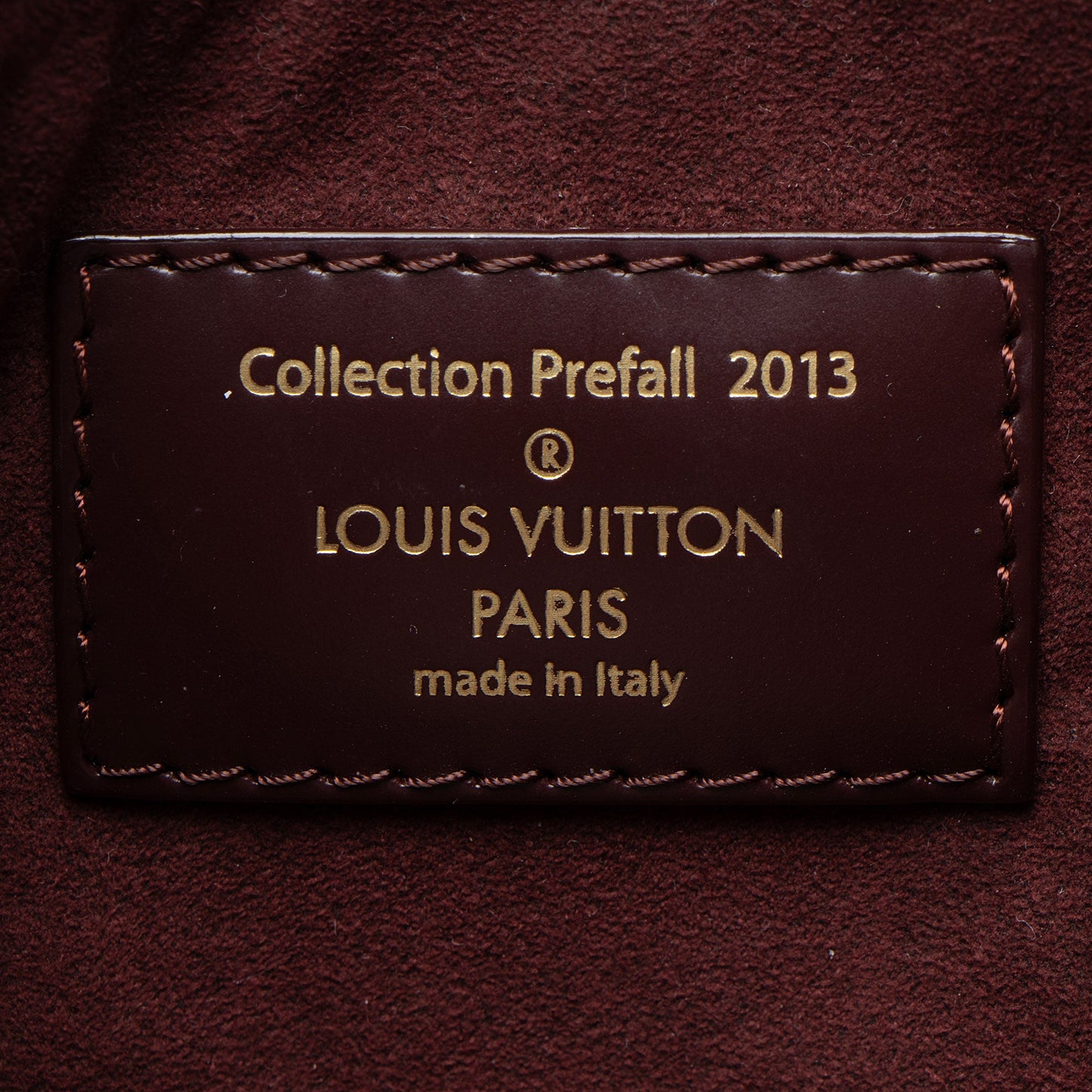 Louis Vuitton Limited Edition Damier Ebene Paillettes Mini Accessoires Pochette