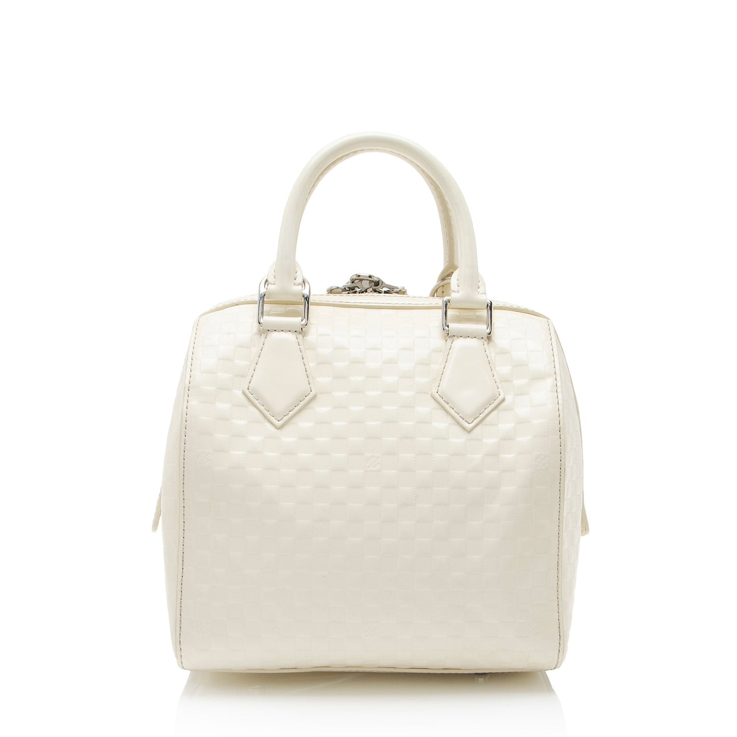 Louis Vuitton Limited Edition Damier Facette Speedy Cube PM Satchel